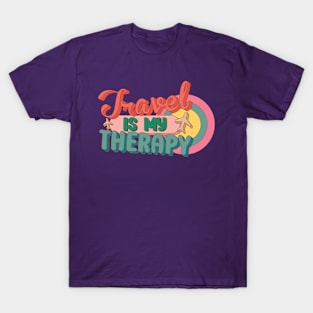 Travel Is My Therapy T-Shirt